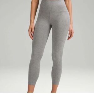 Lululemon Athletica Gray High-Rise Leggings